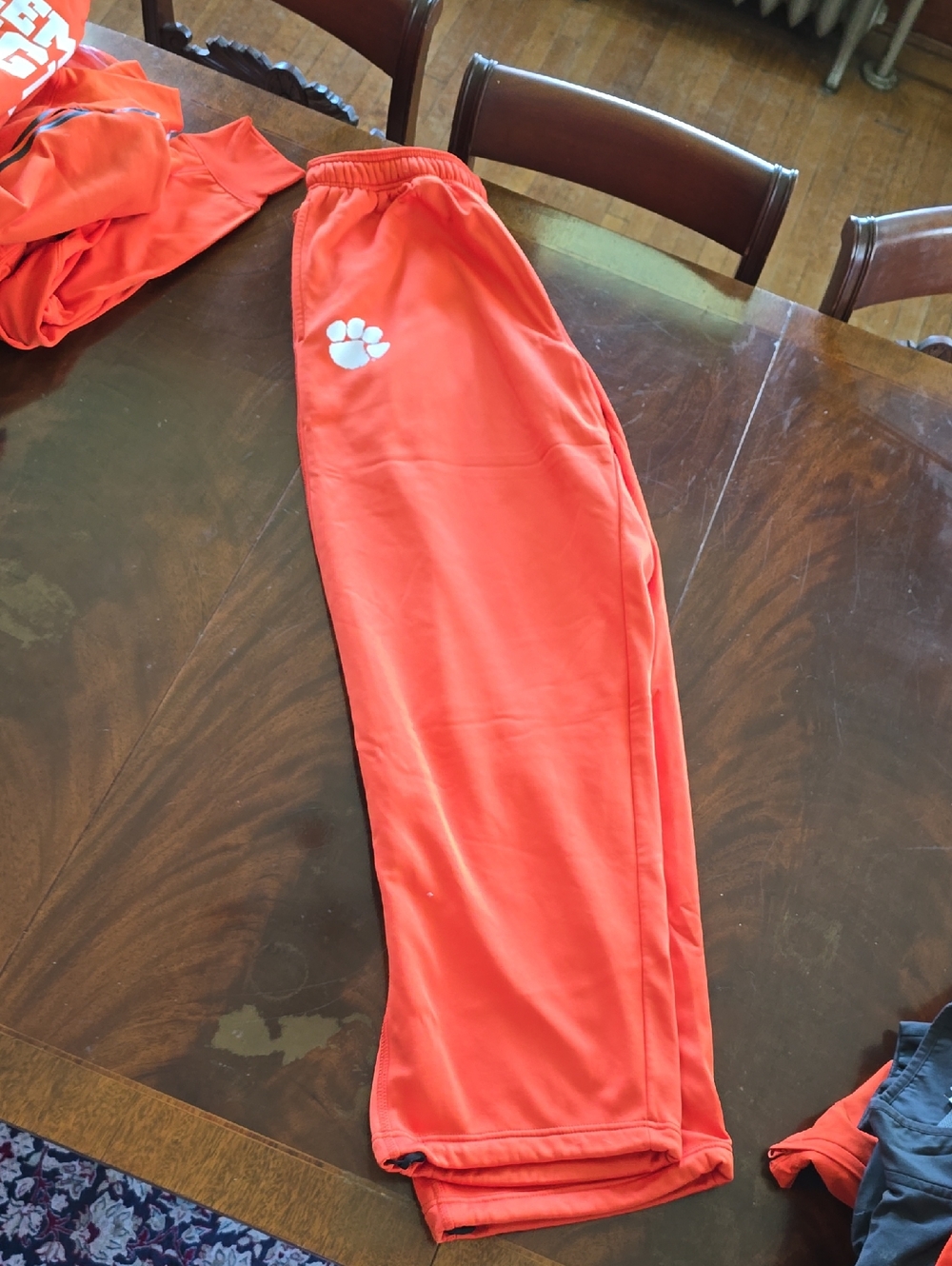 Nike Clemson Therma Fit Sweatpants White Paw Logo
